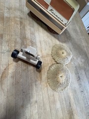 Vintage Sears Roebuck Galaxy Brush Scrubber Model 100 Working 2 Speeds Light