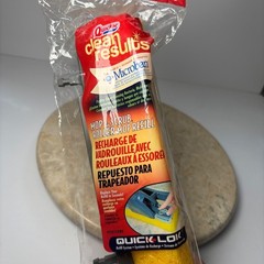Quickie Roller Mop Refill Type M Yellow Microban Mop & Scrub Quick-Lok 058BCRMB