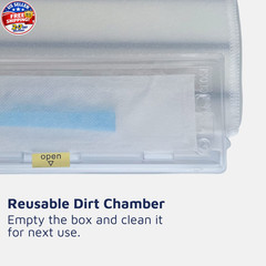 Replacement Mop Pads Compatible With Shark Vacmop VM252 VM250 VM200 VM190, Reuse