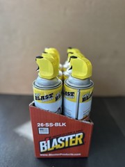 6 pack Surface Shield Black Anti Rust Spray –Long-Lasting Metal & Tool Corrosion