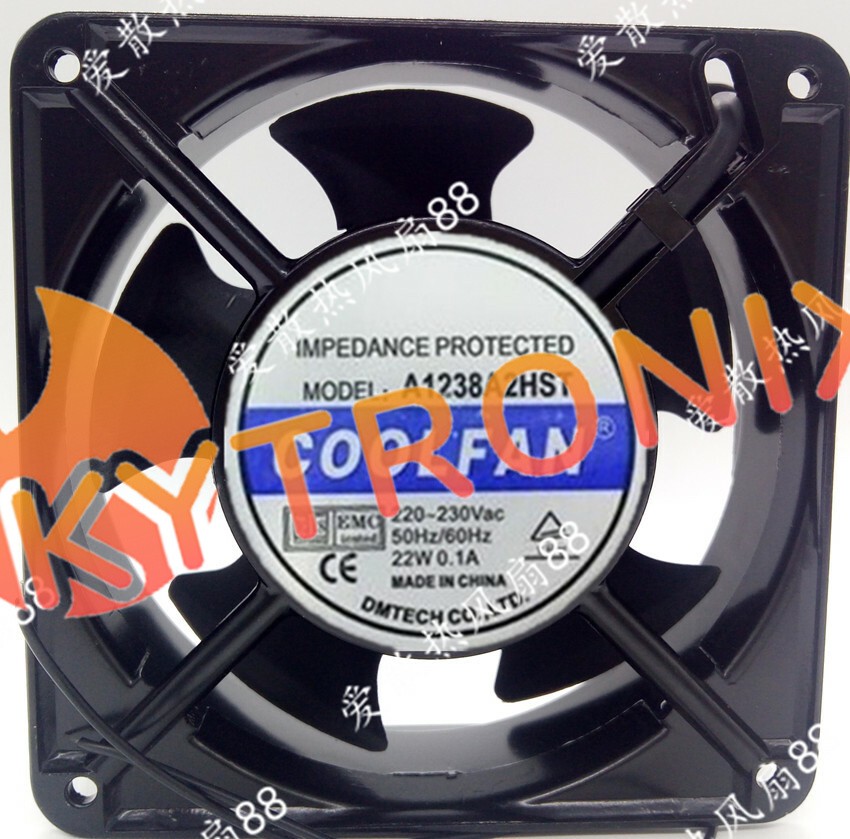 1pc new fan COOLFAN A1238A2HST 220V 22W 12CM
