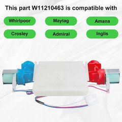 Upgrade W11101906 W11210463 Washer Water Inlet Valve Compatible with…