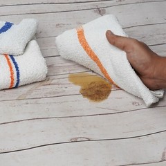 24 New Bar Mop Restaurant Cleaning Towels Wiper Bar Rags 100% Cotton