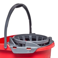 O-Cedar QuickWring™ 2.5 Gallon Mop Bucket with Wringer, Red