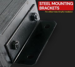 14″x12″x4.5″Viking Laminate Rubber Dock Bumper for Truck Loading Dock Protection