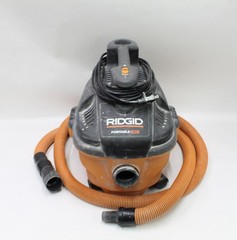 Ridgid 4 Gal. 120V Electric Portable Wet Dry Shop Vacuum, WD40701
