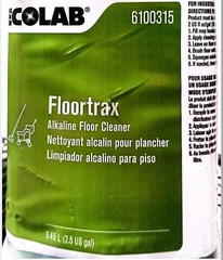 Ecolab Floortrax 6100315 Alkaline Floor Cleaning