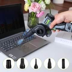 3-in-1 Mini Chain Saw Electric Blower Cordless Detail Belt Sander Power Tool Kit