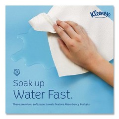 Kleenex 13253 7.8″ x 12.4″ Premiere Folded Towels (120/Pk, 25 Pk/Ct) New