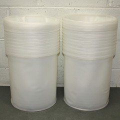 (100) CDF 5 Gallon Bucket Liners G1115-PL, 11-1/4″ x 13″, HDPE Drum/Pail Insert