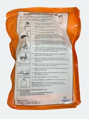 Chemical Clean-Up Kit Spill Hero Single-Use 55 Oz Capacity Includes Gloves Dustp