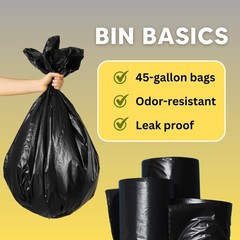 The Original Poop Bags Natural Pet Partners 45 Gallon 100 Count Trash Bags