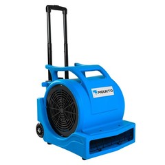 MOUNTO Air Mover 1HP Pull Handle Wheels Portable 3-Speed Floor Dryer Fan