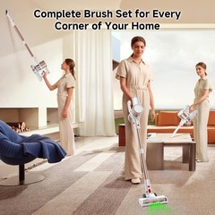Honki Cordless Vacuum Cleaner 500W/40Kpa Vacuum Cleaners For Home Stick Vacuum