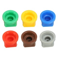 6Pcs Spray Nozzle Tip 110° Flat Fan Shaped Nozzle 0.15-0.6mm Pore Spray Nozzle