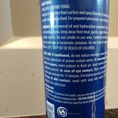 Zep Sanitary Spray LUBRICANT for The Food Industry NSF Protests,Repels Water