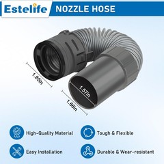 Vacuum Hose Filter Replacement Part for Shark Navigator Lift Black, white