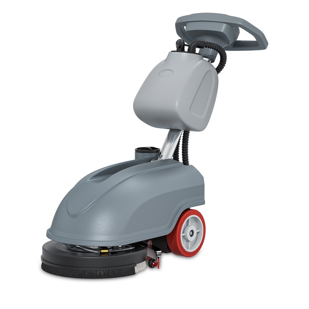 14″ Walk-behind Floor Scrubber Dryer Machine 14531 Sqft/h 4 Gal 18″ Squeegee