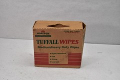 Horizon Tuffall Wipes Medium/Heavy Duty 10″ x 16.75″ Pop-Up Item 2413 Open Box