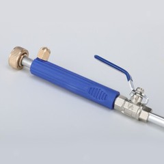 High pressure washer water nozzle rod mounting fittings