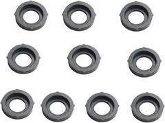 10Pcs Garden Hose Washer for 3/4″ Quick Connect 10-Pack, Black-10PCS