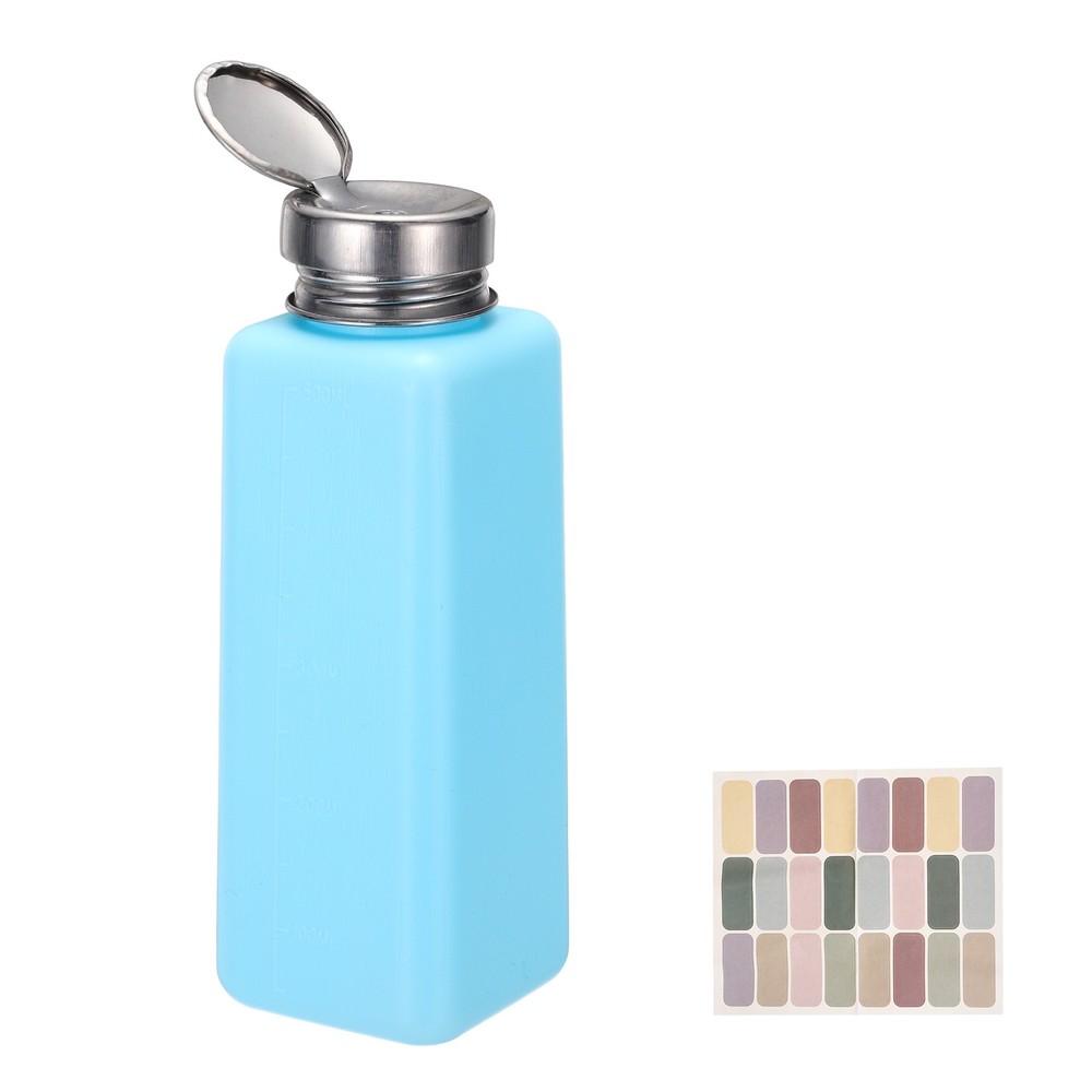500ml/16.9oz Solvent Alcohol Dispenser for Acetone Cleanser, Blue