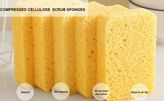 12-Count Kitchen Spons- pred Cellulose Spons