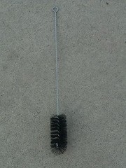 Nylon Pipe Tube Brush 3.5″ 1.5″ Diameter = 18″ In. Overall Length W/ Handle Loop