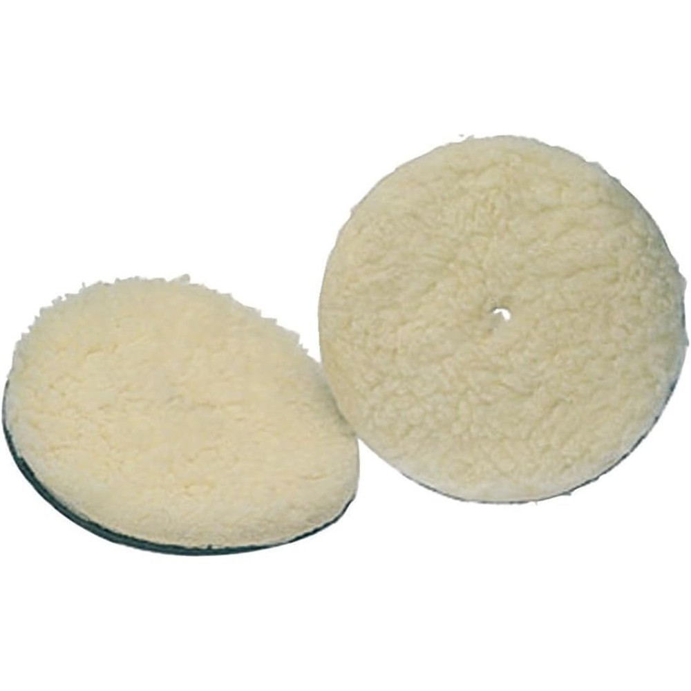 Koblenz Lambswool Pads with Foam Backing, Fits Most 6″ Home Floor Buffer Mach…
