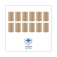Boardwalk 6252 8″ x 350′ 1-Ply Hardwound Paper Towels – Natural (12/Carton) New