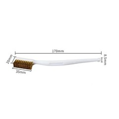 1x For Industrial-Grade Nozzle Head Cleaning Wire Mini Polishing Cleaning Brush