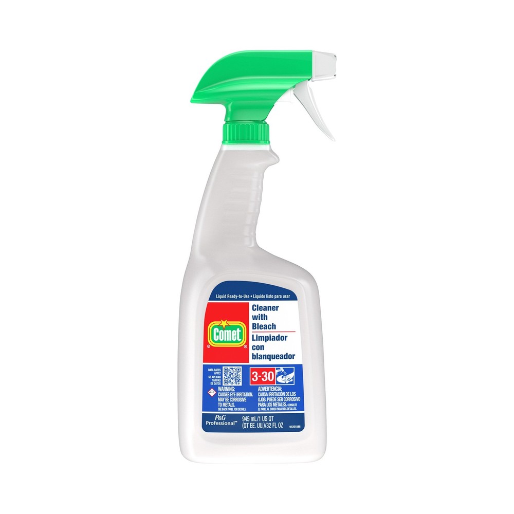 Comet with Bleach Surface Cleaner 32 oz. Bottle Fresh Scent 8 Ct 02287