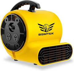 Powerful 1/3HP Air Mover Blower Fan – 1200CFM, 3 Speeds, 4 Angles, Stackable