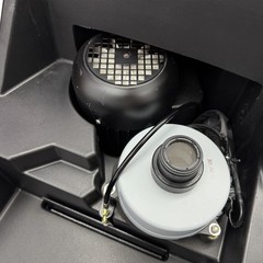 Commercial Corded Floor Scrubber Dryer Brushing Cleaning Machine 110V 17″ Brush