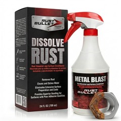 Metal Blast – 24 Oz – Rust Remover & Metal Prep, Cleaner & Conditioner for Su…