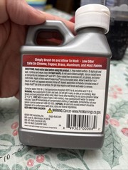 CRC Evapo-rust Gel Rust Remover, 8 Fl Oz, Rust Remover for Vertical Surfaces