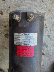 56261210 BRUSH MOTOR 36V 3HP 3800 Nilfisk-Advance Rider Disc Floor Scrubber