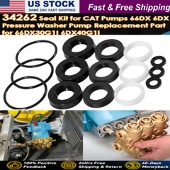 34262 Seal Kit for Cat Pump 66DX 6DX Pressure Washer Pump 66DX40G1I, 6DX35G1I