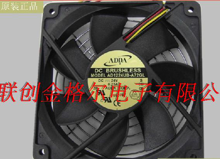 1pc new fan freeship AD1224UB-A73GL DC24V 0.25A ADDA