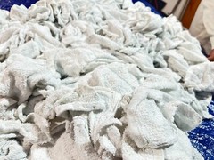 White Terry Towels Cotton Rags 25 lbs. Box – Multipurpose Cleaning Wiping Towels