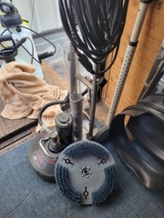 Rotovac 360i and cfx continuous flow extractor For grout and carpet cleaning