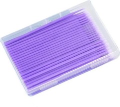 100 Pcs Touch Up Paint Brushes for Automotive Chip Repair, Fine Detail Work and