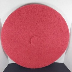 Powr-Flite Floor Pads, 20″ Diameter, Red, 5/Carton Free Shipping