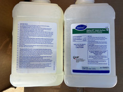 2x 2.5 liters Alpha-HP Diversey 5549211 Multi Surface Cleaner EXP11/2027 janitor