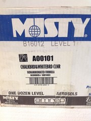 Lot of 10 NEW Misty A00101 19oz Chalkboard & Whiteboard Cleaner, FREE SHIPPING
