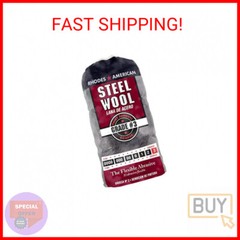 Homax Rhodes American Paint Removal Steel Wool, Coarse Grade #3, 12 Pads
