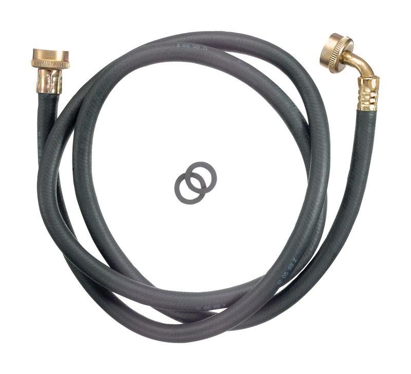 Plumb Pak PP850-6 Washing Machine Hose, 3/4 in X 6 Ft, Female, Rubber