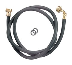 Plumb Pak PP850-6 Washing Machine Hose, 3/4 in X 6 Ft, Female, Rubber