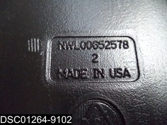 1995834 Rubbermaid Janitor Cart Panel Black 2 Piece Set