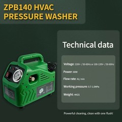 ZPB140 Port A Blaster HVAC Coil Cleaning, Portable Pressure Washer & Coil Jet…